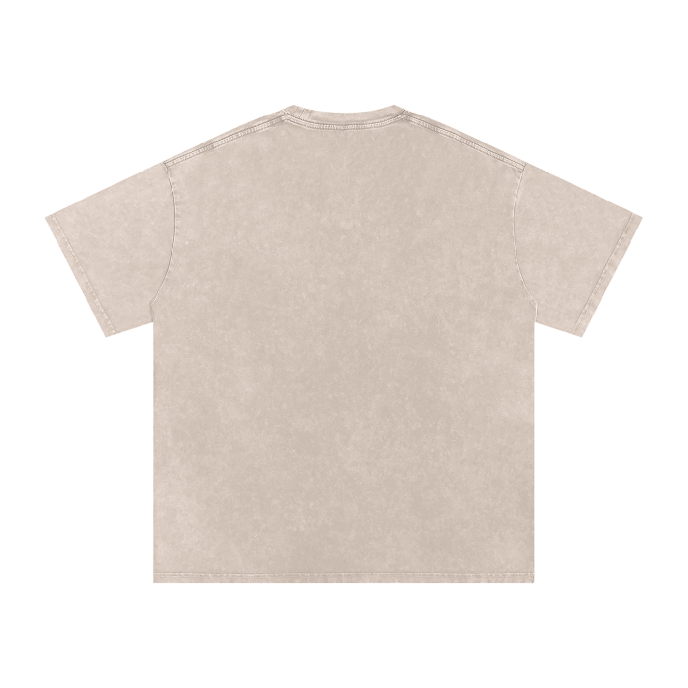 Made With Love - Snow Washed Oversized Cotton T-Shirt